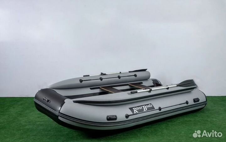 Лодка пвх RiverBoats RB 370 (нднд) + Фальшборт