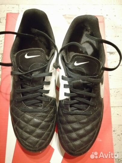 Бутсы Nike Tiempo. Кожа. 40