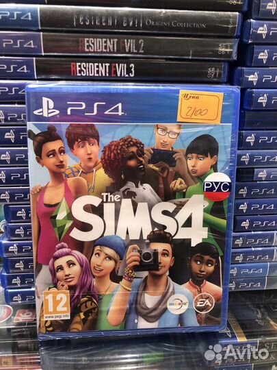 The Sims 4 ps4 диск новый