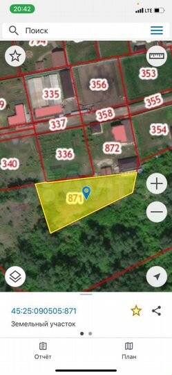 Участок 18,6 сот. (ИЖС)