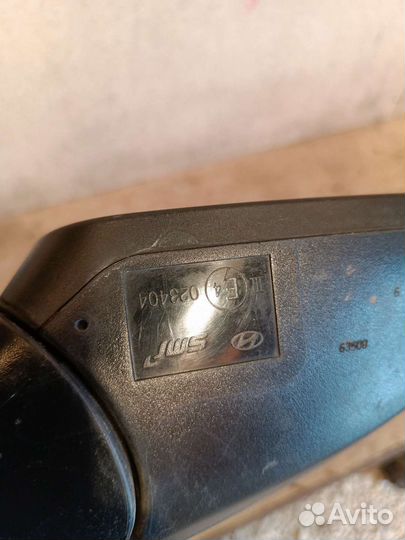 Зеркало правое Hyundai Solaris 1. Механическое