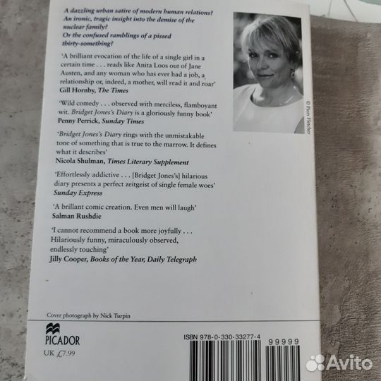 Книга на английском языке Bridget Jones's diary