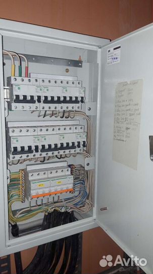 Бригада электромонтажников