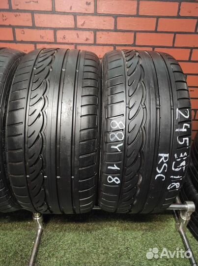 Dunlop SP Sport 01 215/40 R18 и 245/35 R18 88Y