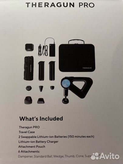 Перкуссионный массажер Theragun PRO