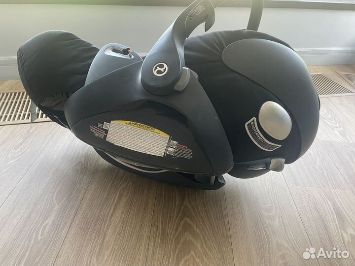 Автомобильная люлька cybex с базой и переходниками