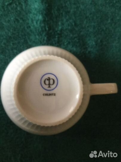 Сервиз кофейный Кольдиц из Гдр 21 предмет