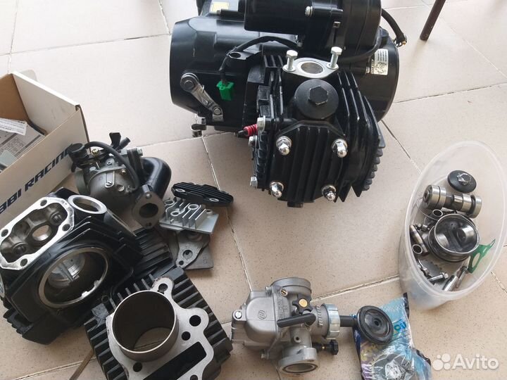 Двигатель на мопед альфа 110 бу