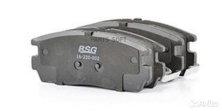 BSG auto parts BSG16-200-002 Колодки тормозные дис