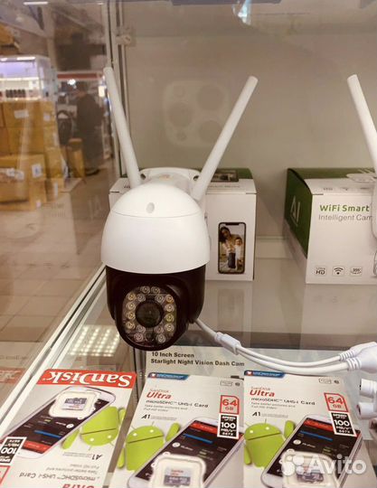 Камера Wi-Fi + сим smart Internet