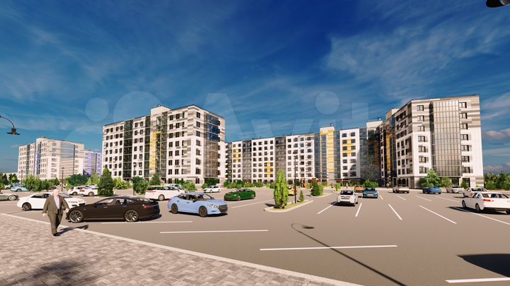 3-к. квартира, 85,1 м², 4/8 эт.