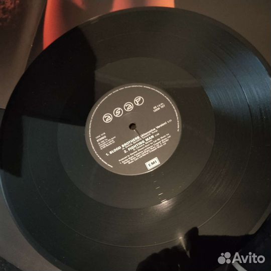 Iron Maiden asap Adrian smith винил Down Silver