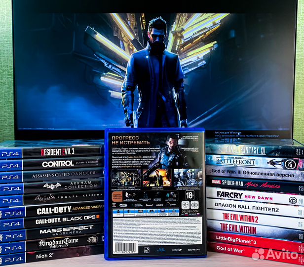 Deus Ex Mankind Devided игра на ps4