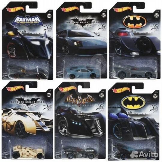 Hot Wheels Batman Series 2018 хот вилс бэтмэн