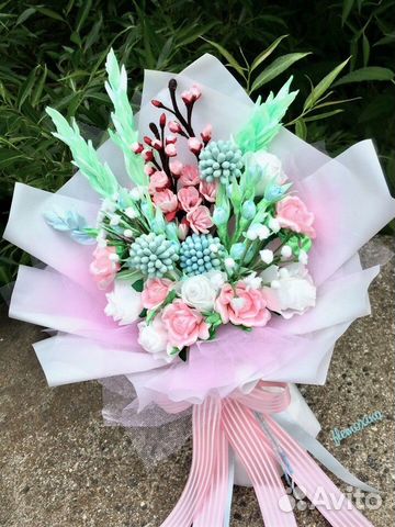 Вечные подарочные пасхальные букеты