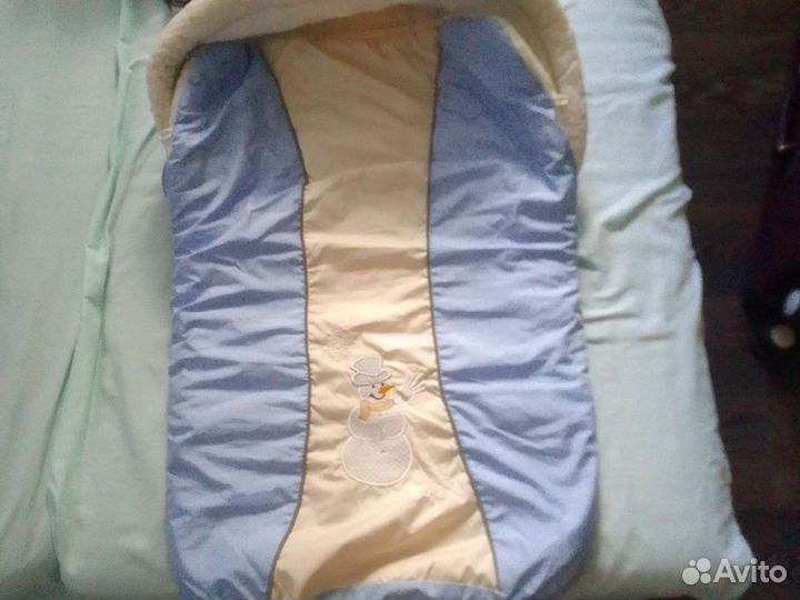 Зимний конверт в коляску