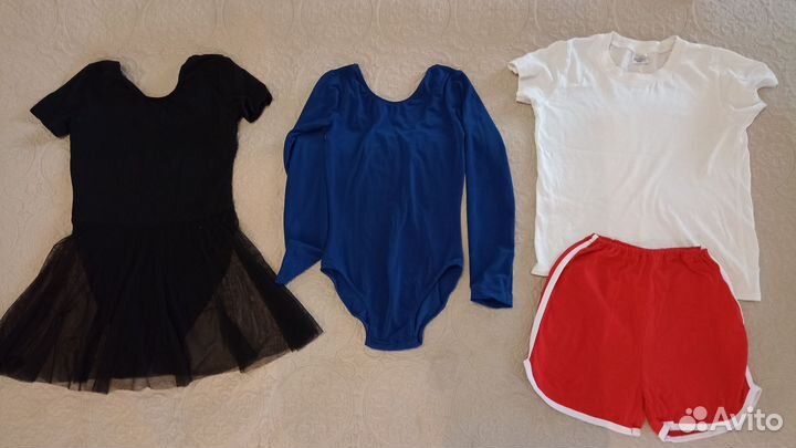 Гимнастический купальник и спортформа 128-140