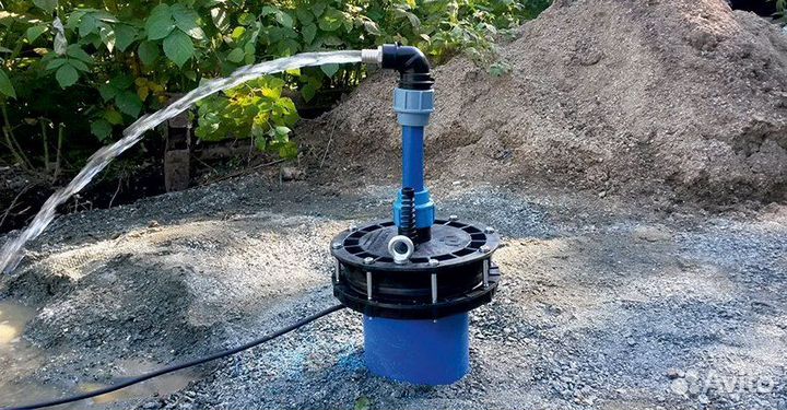 Установка насоса в скважину