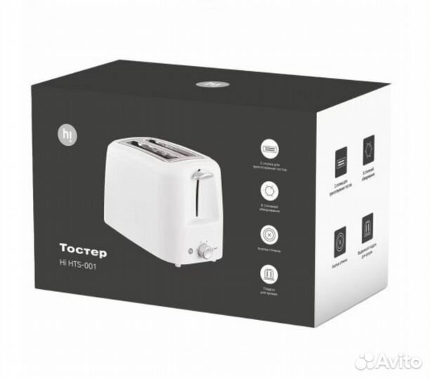Тостер Hi HTS-001