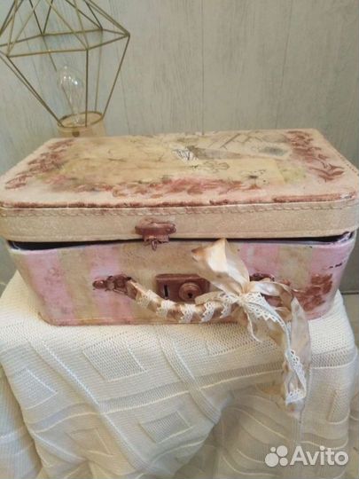 Винтажный чемодан СССР /Ручная работа