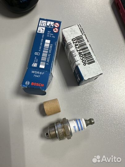 Свеча Bosch WSR6F