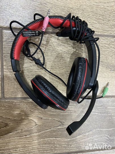 Наушники с микрофоном для пк