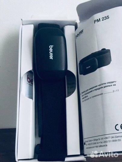 Пульсометр нагрудный кардиомонитор Beurer PM 235