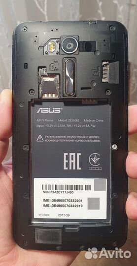 ASUS ZenFone 2 Laser ZE550KL, 2/16 ГБ