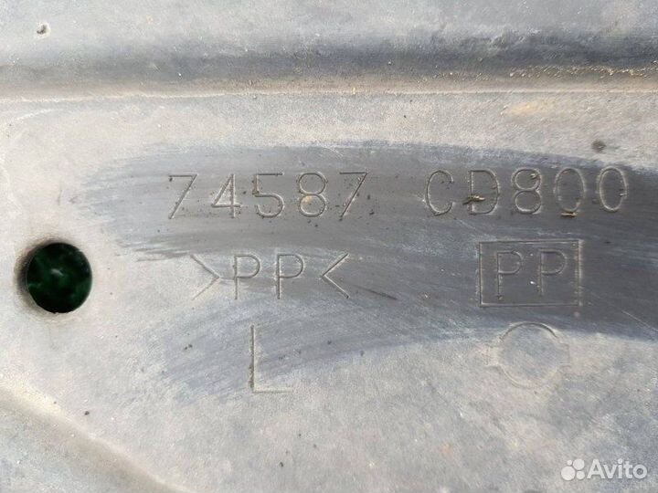 Защита лев. Infiniti FX35, FX45, G35, QX56