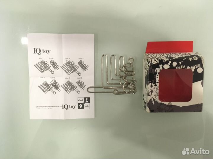 Сувенир-головоломка металл