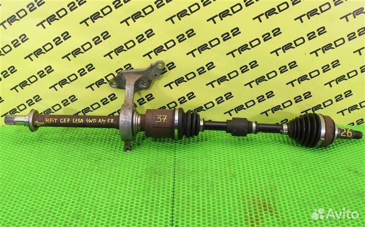 Привод передний правый Honda Fit GE7 L13A