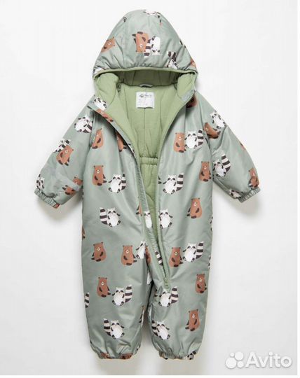 Детский зимний комбинезон р.86