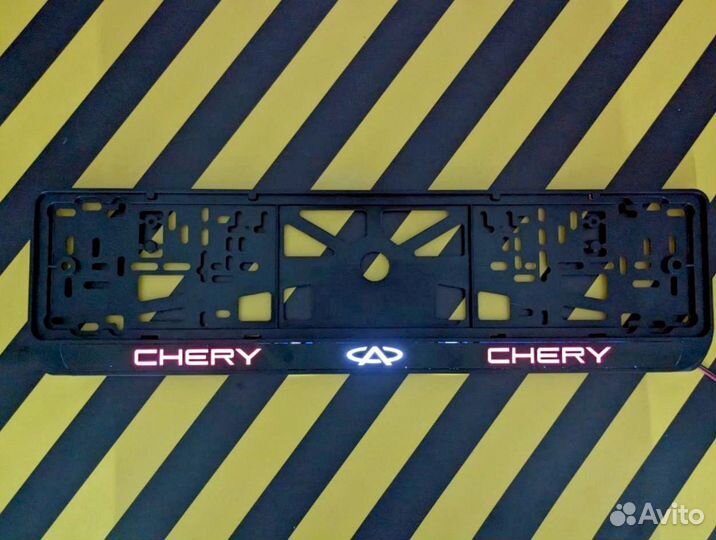 Рамка номера с подсветкой LED