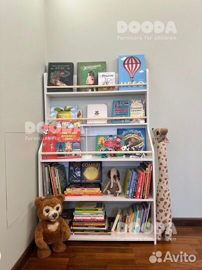 Стеллаж для книг детский Бумми 6 Монтессори