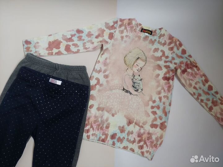 Вещи пакетом на девочку 110 116 бесплатно,за отзыв