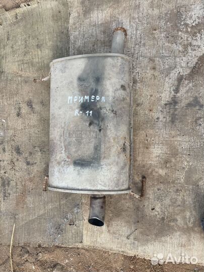 Глушитель nissan primera p11