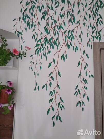 Роспись стен, картины на заказ