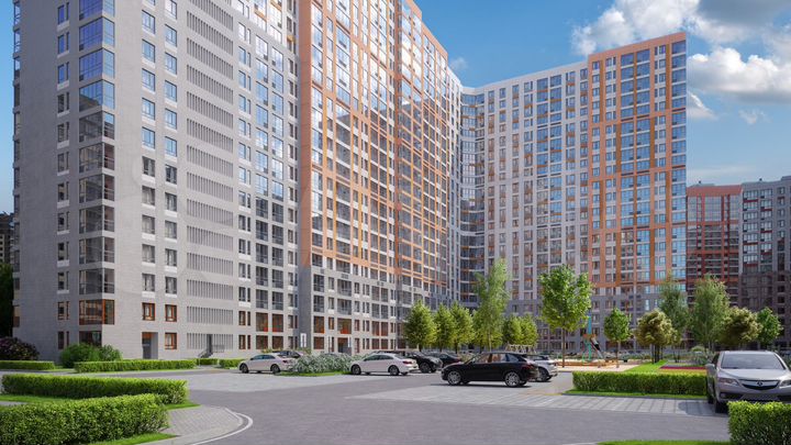 2-к. квартира, 56,7 м², 5/20 эт.