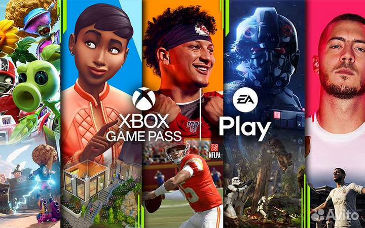 Xbox game pass ultimate+FIFA 23 бесплатно ; PS+EA