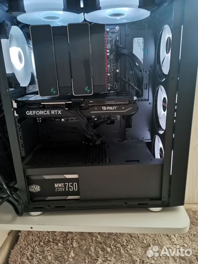 Игровой пк, rtx 4070 super, i5 10600kf