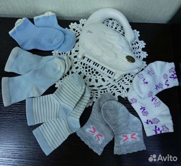 Носочки для новорожденного