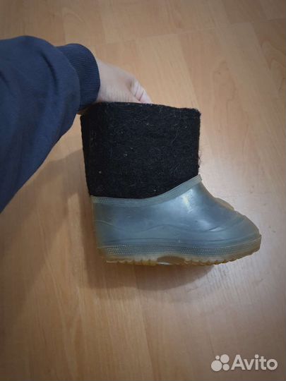 Валенки детские + галоши