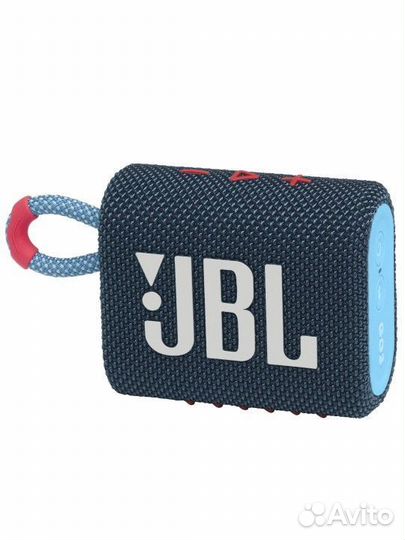 Колонка JBL GO 3 Blue/Pink новая оригинал