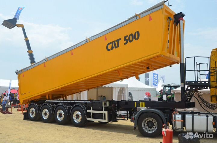 Полуприцеп зерновоз СпецАвтоТехника САТ-500, 2024