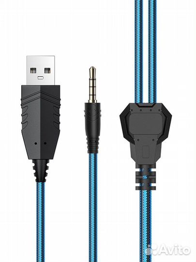 Наушники игровые Hoco W105 синии