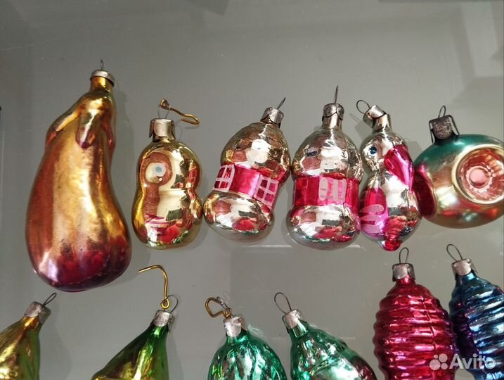 Елочные игрушки СССР