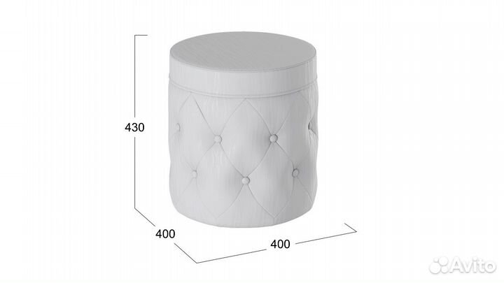 Пуф Тип 5 Белый