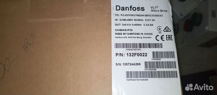 Частотный преобразователь vlt 2.2 кВт