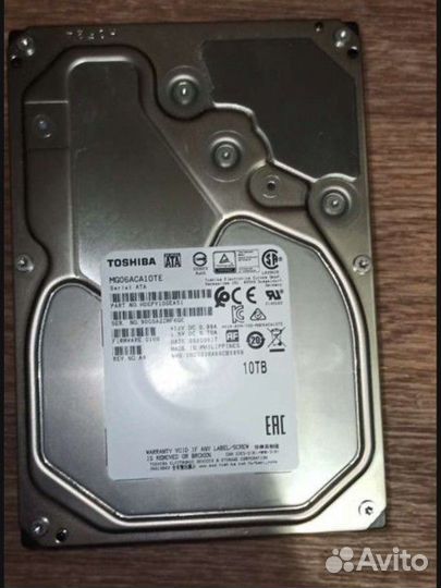 Жесткий диск toshiba 10 tb