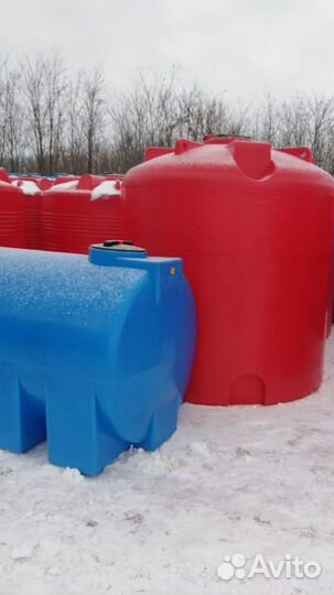 Емкость пластиковая для воды кас дизтопливо